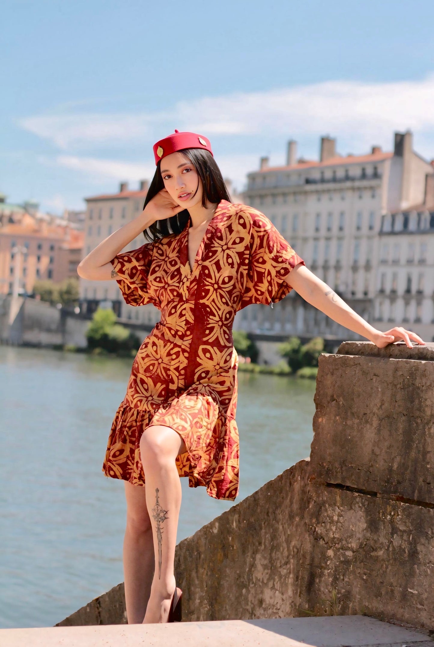 KÉMÉ — Rouge Safran / Plusieurs coloris